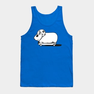 Guinea Pig on Skateboard Tank Top